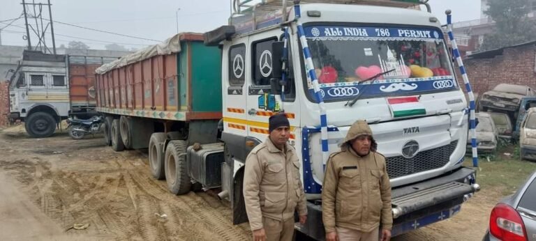 भगवानपुर पुलिस ने खनन की सूचना पर की छापेमारी, तीन डंपर व एक ट्रैक्टर ट्राली सीज