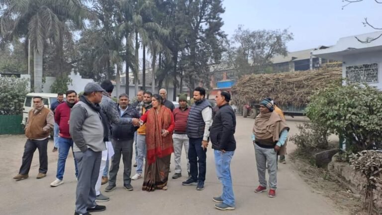 गन्ने के बकाया भुगतान की मांग को लेकर 10 जनवरी को इकबालपुर शुगर मिल में कांग्रेस का धरना