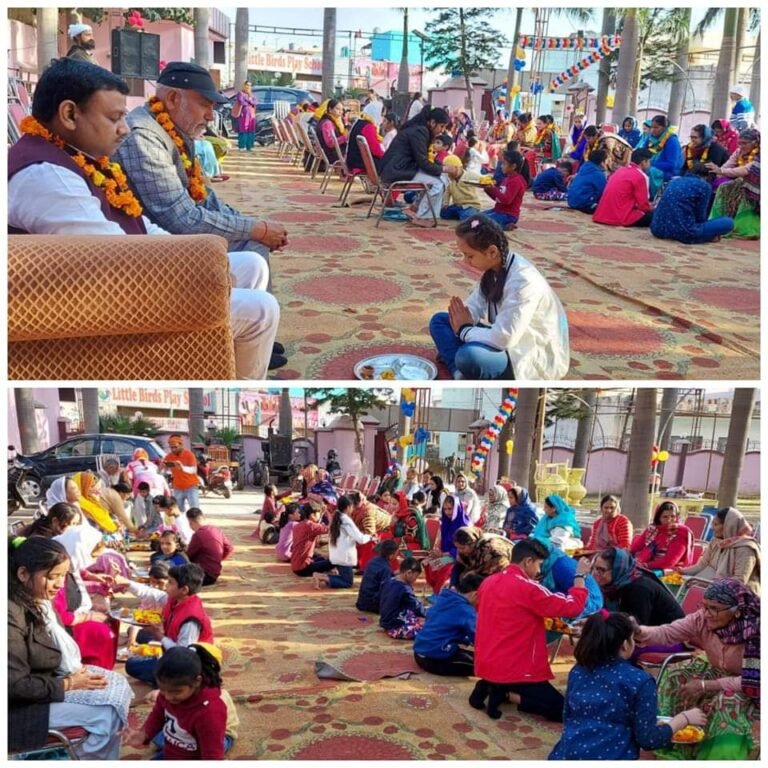 युवा सेवा संघ द्वारा भव्य मातृ-पितृ पूजन समारोह आयोजित, बड़ी संख्या में माता-पिता एवं बच्चे रहे मौजूद