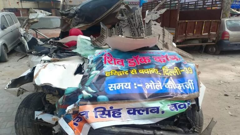 महाशिवरात्रि पर हरिद्वार गंगा जल लेने आ रहे श्रद्धालुओं की कार हादसे का शिकार, दो युवकों की मौत, एक घायल
