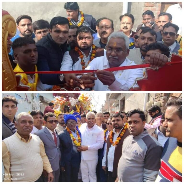 सामाजिक सद्भाव के प्रेरणास्रोत हैं संत रविदास, हरिद्वार विधायक मदन कौशिक और भाजपा नेता धीर सिंह ने फीता काटकर किया शोभायात्रा का शुभारंभ