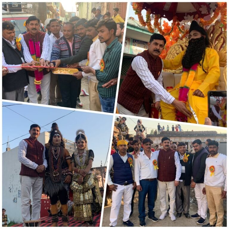 भाजपा नेता अरविन्द कुमार सैनी ने किया शोभायात्रा का शुभारंभ, कहा-संत रविदास ने समाज सुधार, भाईचारा व मानवता का दिया संदेश