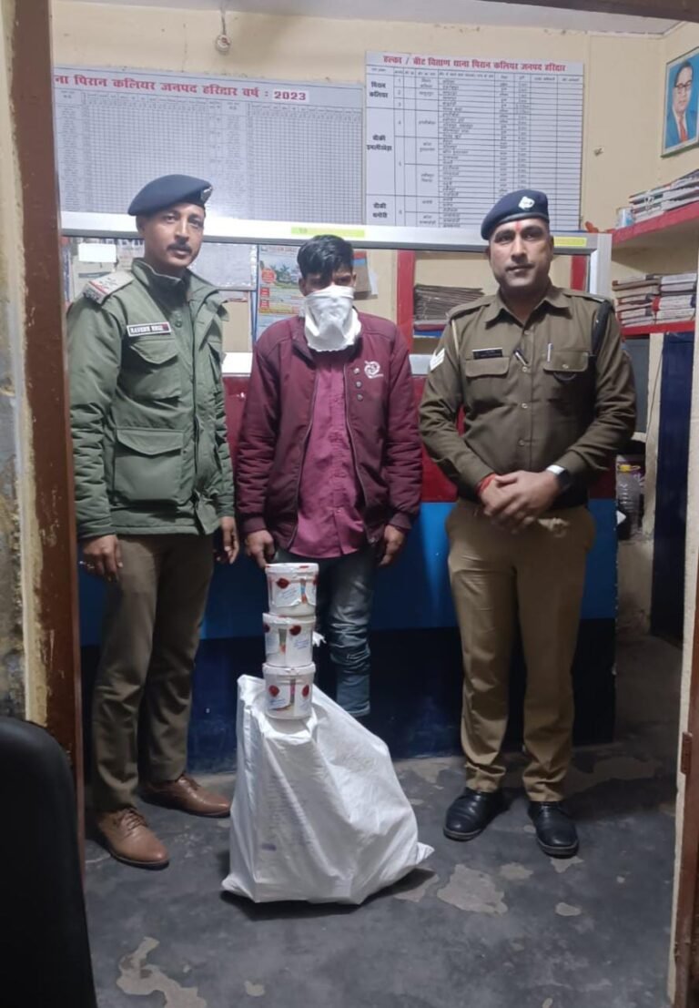 कलियर पुलिस ने दुकान पर गोमांस बेचने की सूचना पर छापा मारकर 65 किलो प्रतिबंधित मांस के साथ एक को किया गिरफ्तार