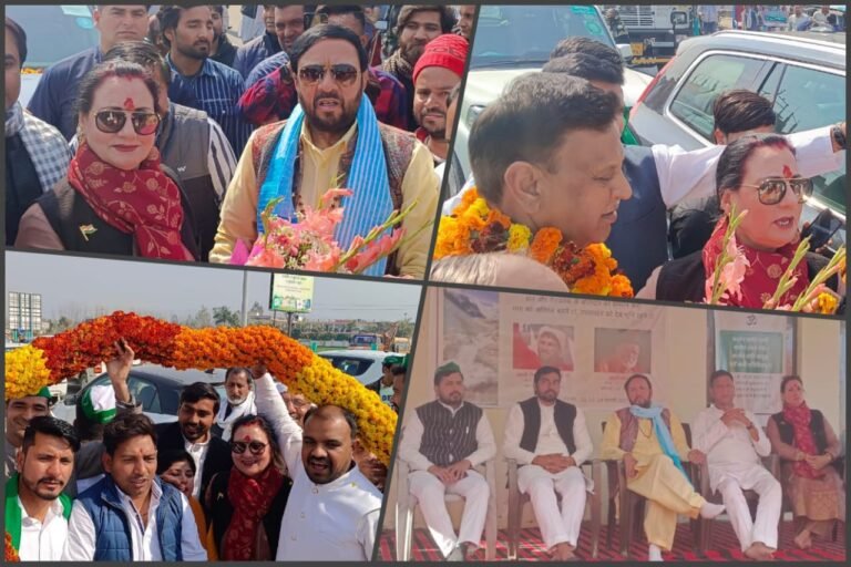 भाकियू अंबावता के राष्ट्रीय अध्यक्ष ऋषिपाल अंबावता का महिला विंग की अध्यक्ष रश्मि चौधरी ने किया स्वागत, कहा-बेकसूर युवाओं पर लाठीचार्ज निंदनीय
