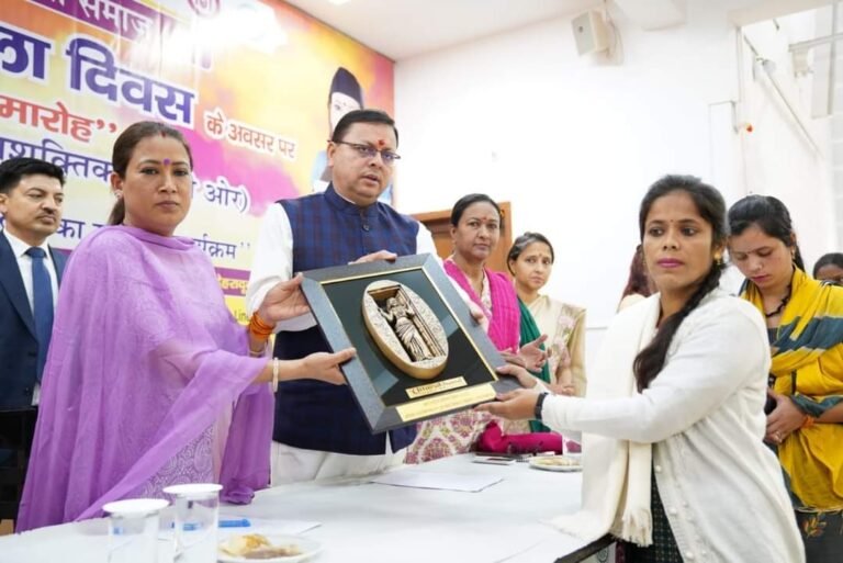 उत्तराखंड में मुख्यमंत्री एकल महिला स्वरोजगार योजना शुरू की जाएगी: सीएम धामी