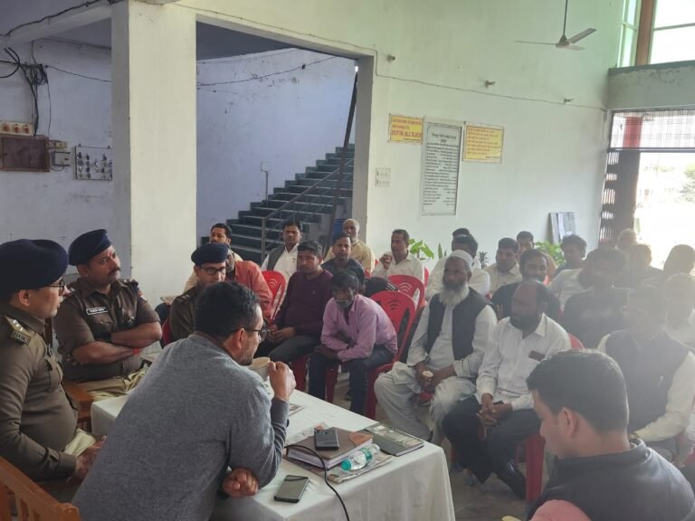 होली पर्व को लेकर पुलिस ने मांगा जनता का सहयोग, धनपुरा गांव में होली पर्व पर रहेगा अतिरिक्त पुलिस फोर्स