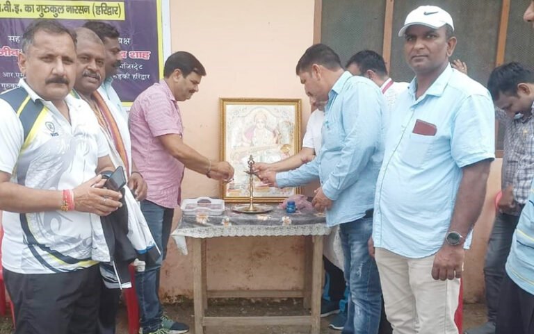 राजा महेंद्र प्रताप स्पोर्ट्स एकेडमी के प्रांगण में दो दिवसीय मुख्यमंत्री छात्रवृत्ति खिलाड़ी प्रोत्साहन प्रतियोगिता का हुआ आयोजन