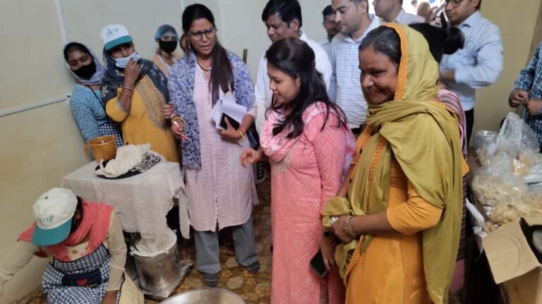 मुख्य विकास अधिकारी ने किया भगवानपुर के ‘प्रकाशमय सीएलएफ’ का भौतिक निरीक्षण, चिप्स और नमकीन उत्पादन को सराहा