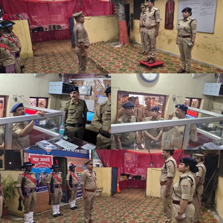 कानून व्यवस्था को लेकर सख्त संदेश, पिरान कलियर थाने का निरीक्षण करने पहुंचे एसपी देहात व सीओ रुड़की