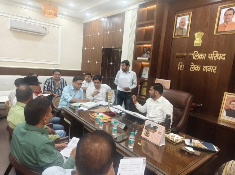नगर पालिका शिवालिक नगर बोर्ड की बैठक में विकास कार्य के लिए 47 करोड़ रुपये का बजट पास