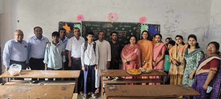 कन्हैया लाल डीएवी इण्टर काॅलेज में बडी धूमधाम से मनाया गया प्रवेशोत्सव