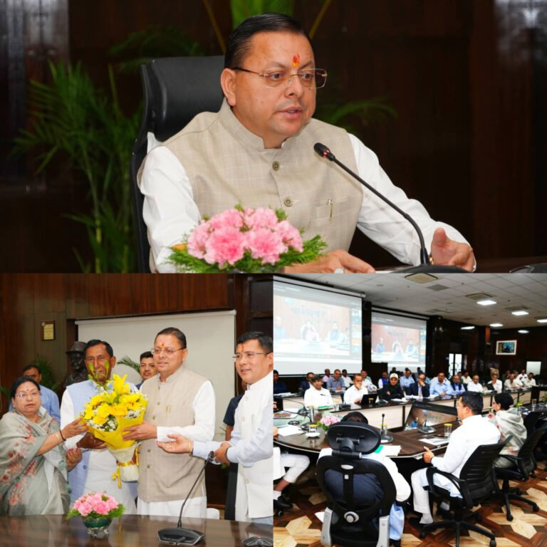 मुख्यमंत्री धामी ने पीएमजीएसवाई सड़कों के रखरखाव हेतु समन्वय समिति गठन के दिए निर्देश, लंबित घोषणाओं पर 20 दिन में शासनादेश जारी करने पर जोर