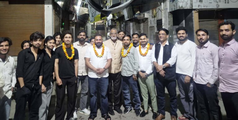 मंगलौर में युवाओं का उत्साह: नव-नियुक्त जिलाध्यक्ष सचिन चौधरी समेत पदाधिकारियों का भव्य स्वागत