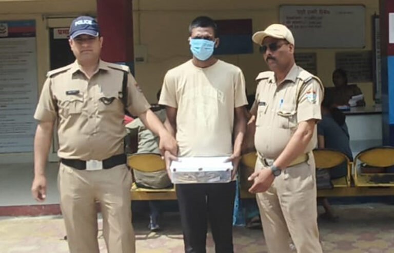 CCTV से खुला राज: मंदिर में चोरी करने वाला चोर गिरफ्तार