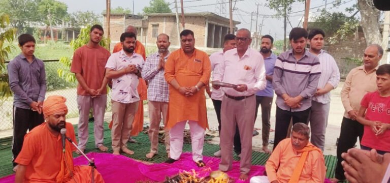 बेहडेकी सैदाबाद में परशुराम जयंती भव्य रूप से मनाई, हवन-पूजन और भंडारे में उमड़ा जनसैलाब