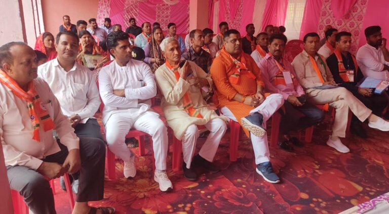 झबरेड़ा में भाजपा का दो दिवसीय प्रशिक्षण शिविर: कार्यकर्ताओं को नीतियों व योजनाओं की दी जानकारी