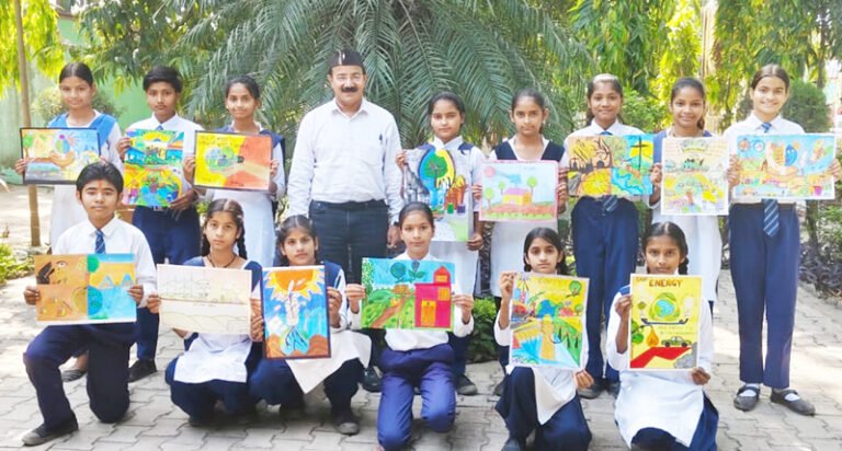 भगवानपुर के बी.डी. इंटर कॉलेज में पृथ्वी दिवस पर चित्रकला प्रतियोगिता, छात्रों ने दिया पर्यावरण संरक्षण का संदेश